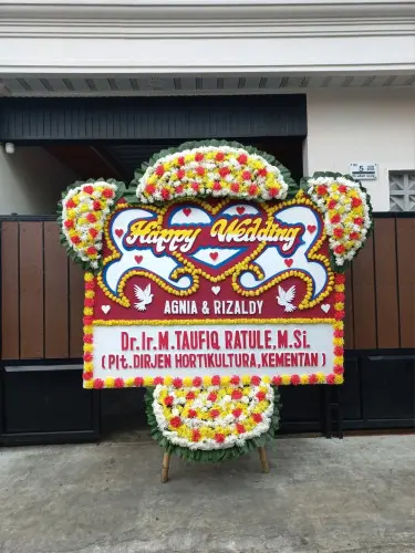 Papan Bunga Pernikahan sidoarjo