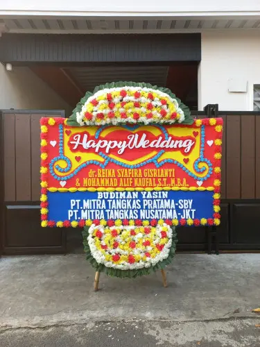 Papan Bunga Pernikahan sidoarjo