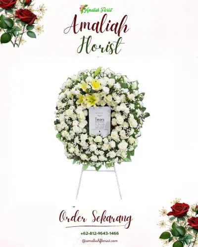 Krans Bunga Duka Cita sidoarjo