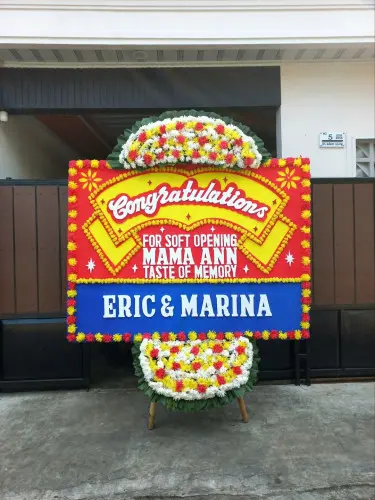 Papan Bunga Opening