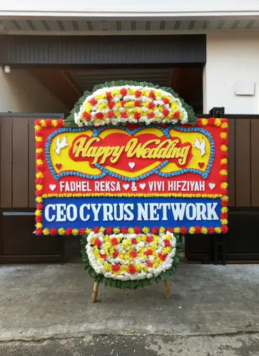 Papan Bunga Pernikahan sidoarjo