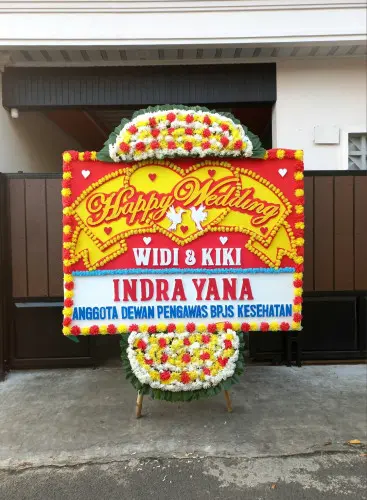 Papan Bunga Pernikahan sidoarjo